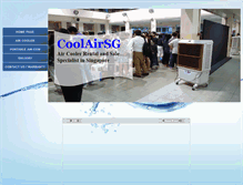 Tablet Screenshot of coolairsg.com